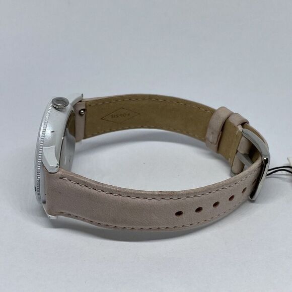 Fossil Neely ES4399 Women's Pink Leather Analog White Dial Quartz Watch XR582 - Picture 9 of 12